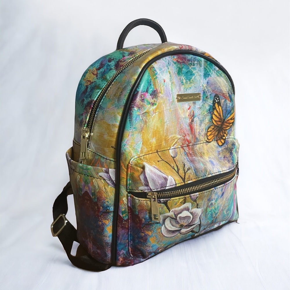 The Behold Collection Mini Backpack by Sarah Camille Art